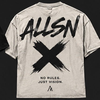ALLSN Purpose Over Hype logo tee